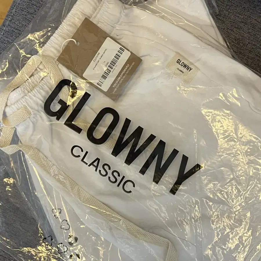 【GLOWNY】韓国人気新作★ G CLASSIC SOFT SHORTS G CLASSIC SOFT SHORTS (GRAY) - GLOWNY