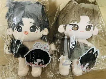 생일 세일 20cm 샤오잔 왕이보 봉제 인형 페어 0805 9