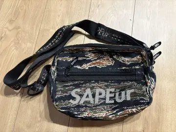 SAPEur 사풀 타이거 카모 숄더백