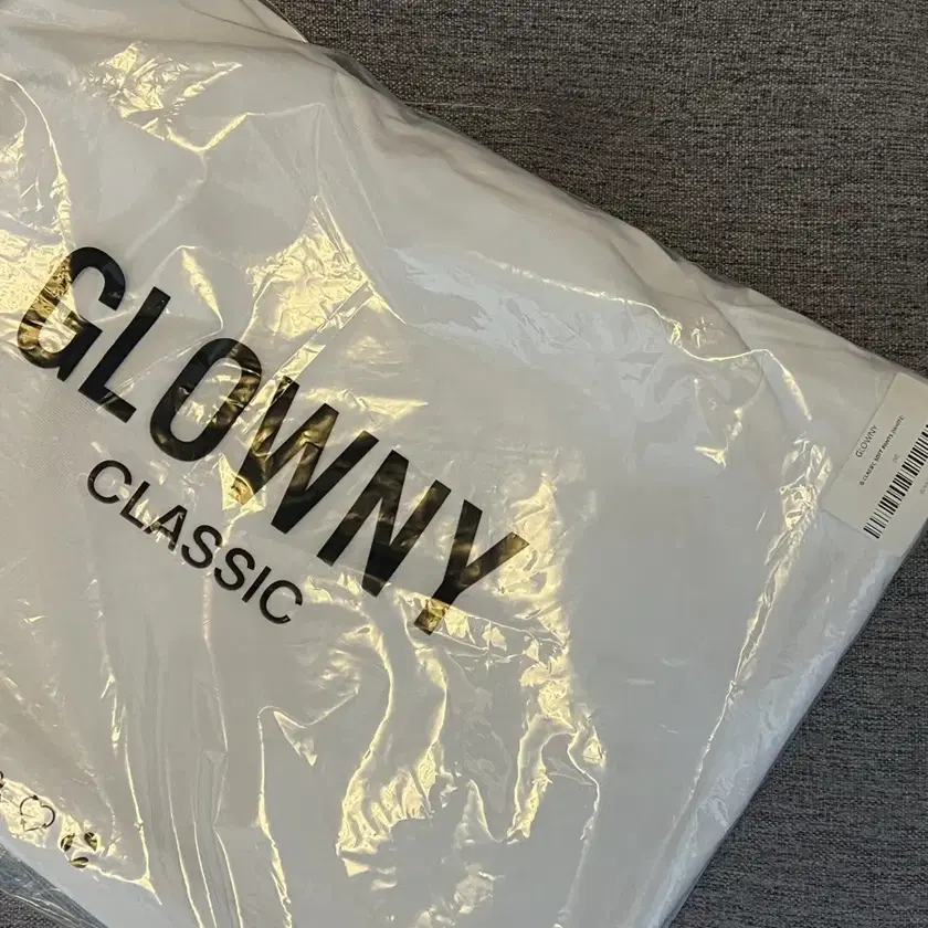 ★GLOWNY★ G CLASSIC SOFT PANTS (GRAY) G CLASSIC SOFT PANTS (GRAY) - GLOWNY