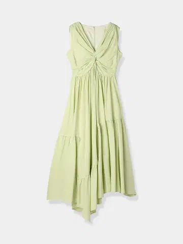 Irregular hem twist Dress