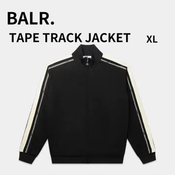 BALR. 볼러 테이프 트랙 자켓 Black XL 블랙 남성용