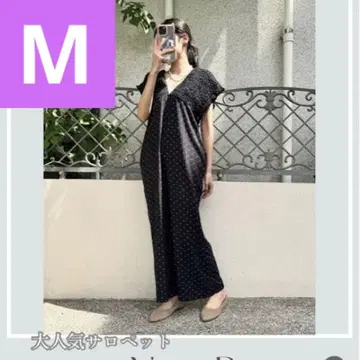 시마무라 laxdantia 도트 셔링 살로펫 M 사이즈