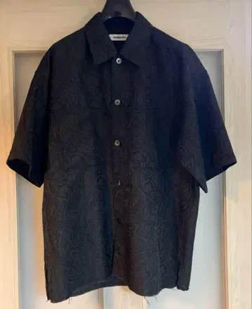 monkey time PE JACQUARD CUT-OFF SHIRT