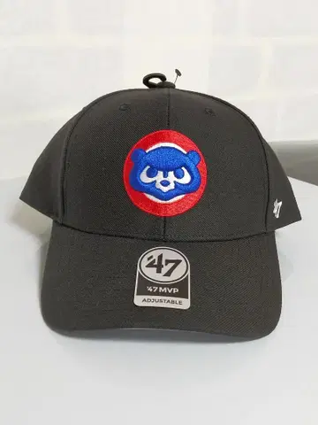 ['47] 시카고 컵스 MVP 블랙 곰 로고