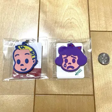 OSAMU GOODS 러버 키링 세트