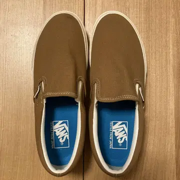VANS V98CF CLASSICS 브라운 슬립온 27cm