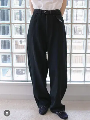 everyone / soft denim pants (INDIGO)