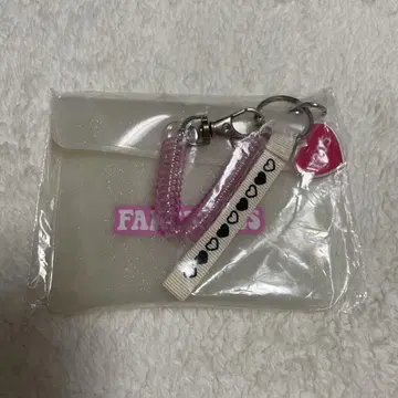 FANTASTICS 라메 클리어 파우치