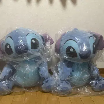 스티치 봉제 인형 2개 세트