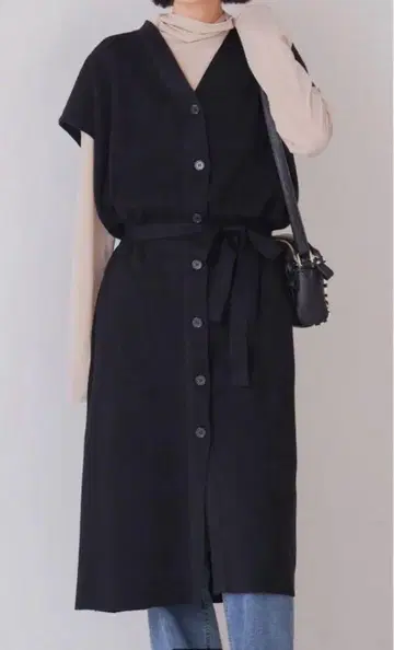 [새상품] 부즈루드 롱베스트 블랙