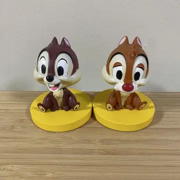 디즈니 리조트 칩 & 데일 버블헤드 인형 흔들인형