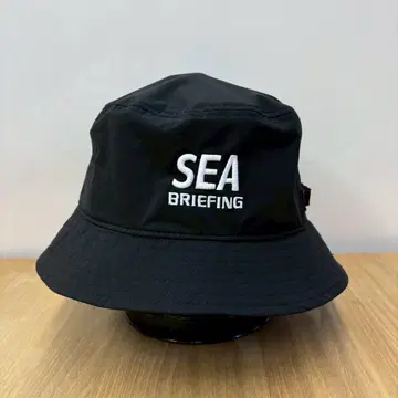 [미사용 WIND AND SEA x BRIEFING 브리핑 골프 햇