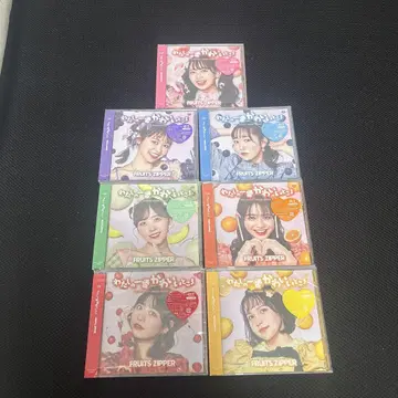 FRUITS ZIPPER 나의 가장 귀여운 부분 7 형태 세트