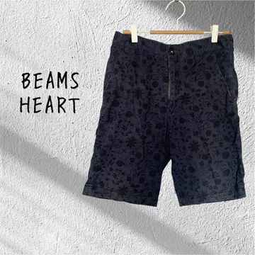 BEAMS HEART 빔스 하트 꽃무늬 숏팬츠