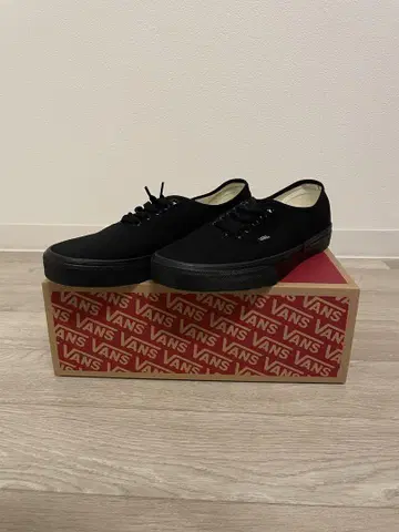(미사용 새상품) VANS 어센틱 블랙