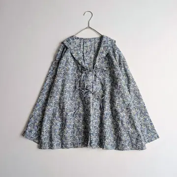 20주년 기념 nest Robe 린넨 리버티 세일러 블라우스 꽃무늬