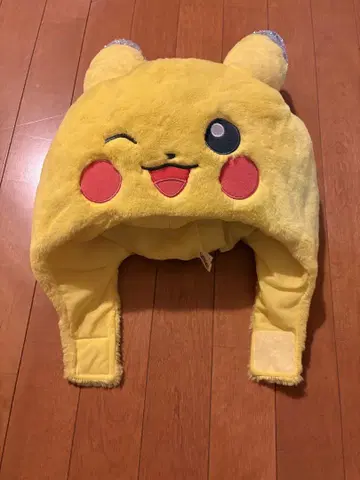 피카츄 플리스 모자 USJ