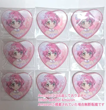 프리파라 레오나 캔뱃지 하트 중국 JOYOUTH 파라다이스 코디 9개