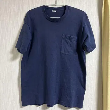 FRUIT OF THE LOOM 티셔츠 90s 싱글 스티치 퍼플네이비