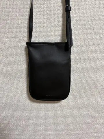 paul smith 블랙 합성 피혁 숄더백