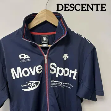 [DESCENTE] Move Sport 반팔 지퍼 자켓 Osize