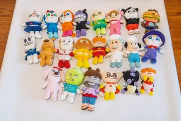 호빵맨 캐릭터 봉제 인형 세트 22개