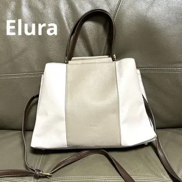 Elura 사선 벨트 토트백