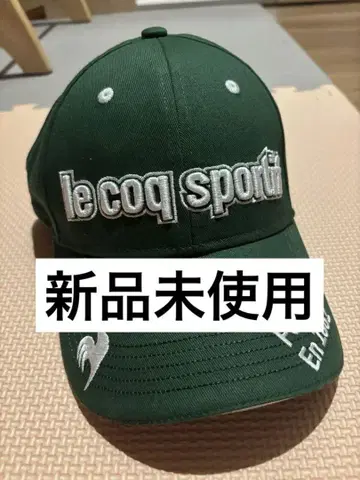 le coq sportif 캡 프리 사이즈 그린 57~59