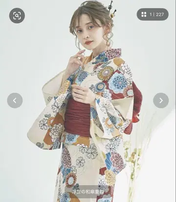 혼자서 입을 수 있는 유카타 와카야마 염공 일본 염색 Dita