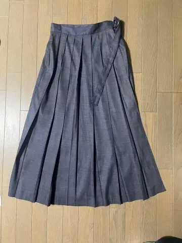 TRADITIONAL WEATHERWEAR 롱 플리츠 스커트