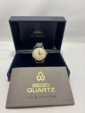 SEIKO Quartz 손목시계 실버 다이얼