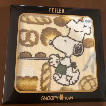 FEILER 스누피 베이커리 손수건
