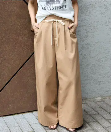 JOURNAL STANDARD 2025 AW TC 치노 와이드 팬츠