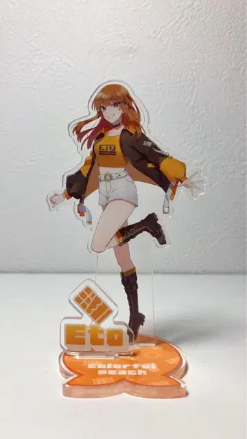 카라후루피치 에토 신 비쥬 컬러풀 아크릴 스탠드 약 10cm