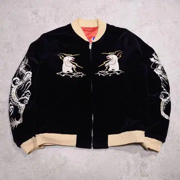 TAILOR 동양 M 품번 벨벳 리버서블 스카잔 ALASKA M