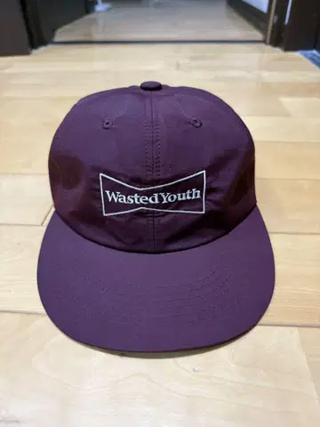 새상품급 WastedYouth 나일론 캡 노무라 쿠니이치 버건디