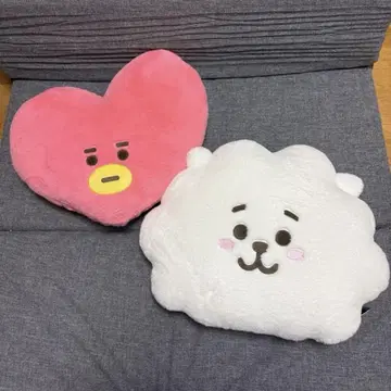 BT21 봉제 인형 TATA RJ 한정판! 파스텔 컬러