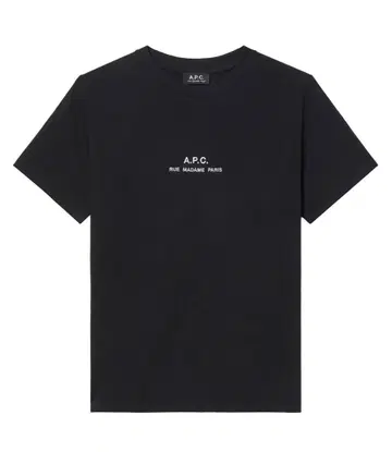 A.P.C. 블랙 티셔츠