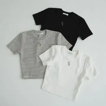 CLANE LOGO CROPPED TIGHT TEE