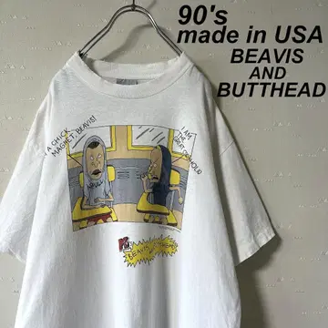 USA제 구제 의류 90's Beavis and Butt-Head 티셔츠