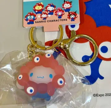 오사카 엑스포 한정 미 입체 코스프레 마스코트 클리어 컬러 시나모롤