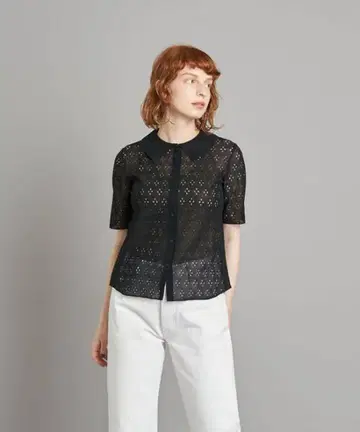 Steven Alan FLOWER LACE 5SLEEVE PULLOVER