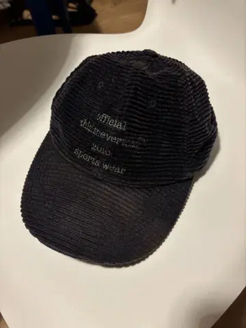 thisisneverthat 코듀로이 캡 네이비