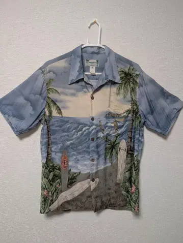 빈티지 알로하 셔츠 made in hawaii M 구제 의류