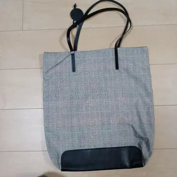 JACK GOME 체크 무늬 토트백