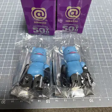 개봉 완료 미사용 베어브릭 시리즈 50 시크릿 비와호 군 2체 세트