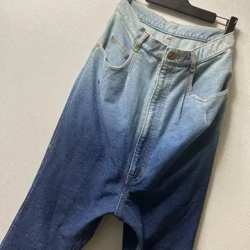 메르시보쿠 여성용 스트레치 살루엘 그라데이션 팬츠