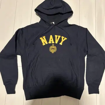 [ NAVY ] 리버스 위브 Champion 네이비 후드티 M 사이즈