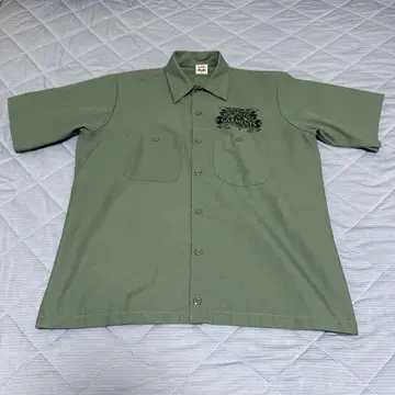 랭글리츠 레더 워크 셔츠